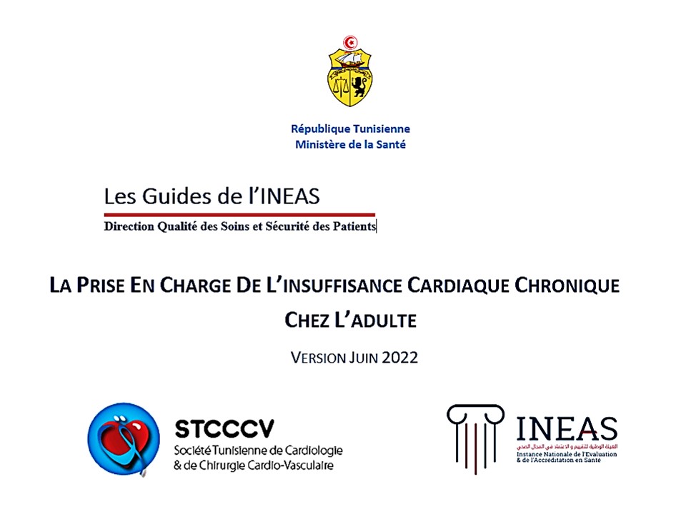 Prise en charge de l'insuffisance cardiaque chronique en Tunisie, 2022