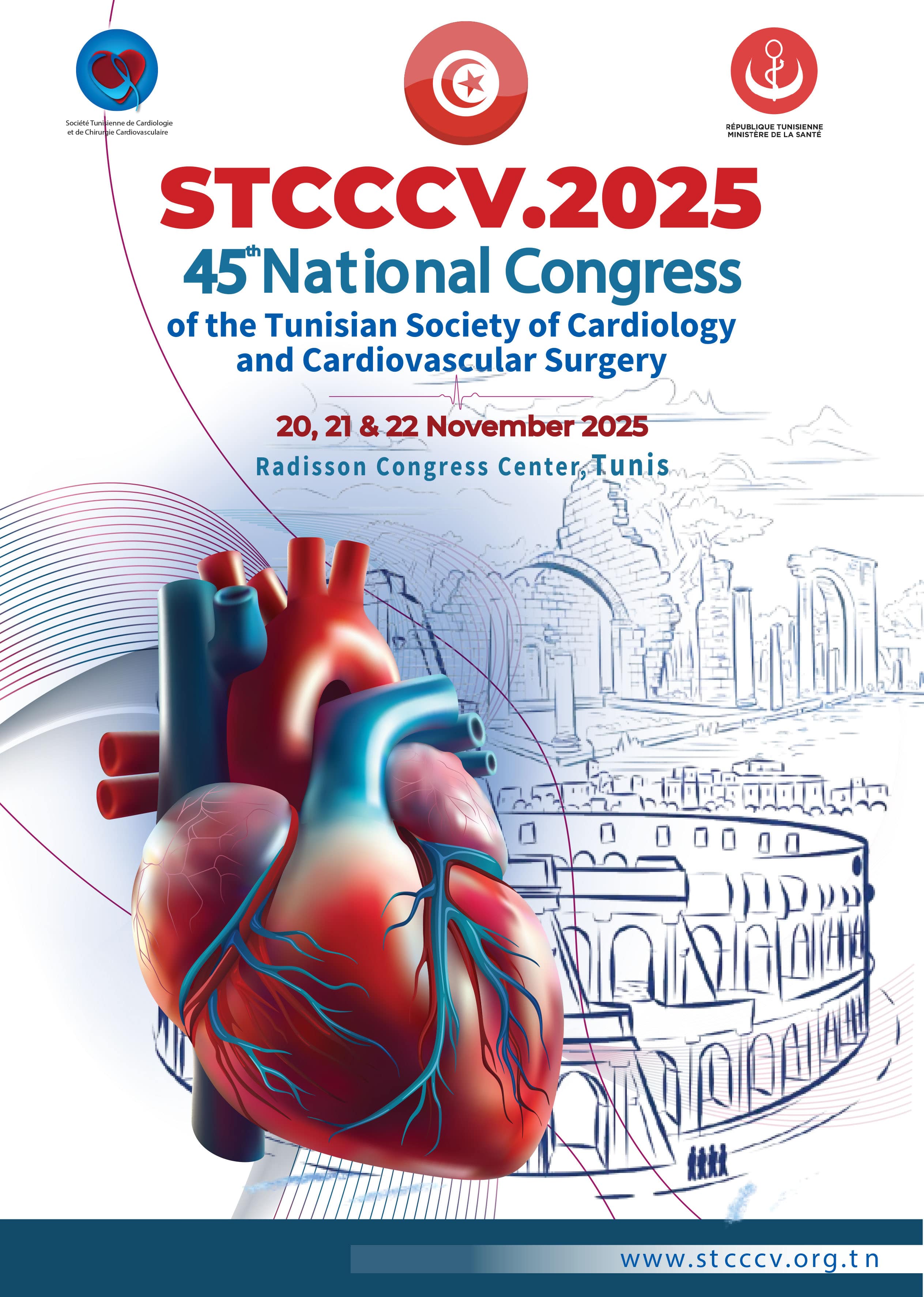 45ème Congrès National de la Société Tunisienne de Cardiologie et de Chirurgie Cardiovasculaire