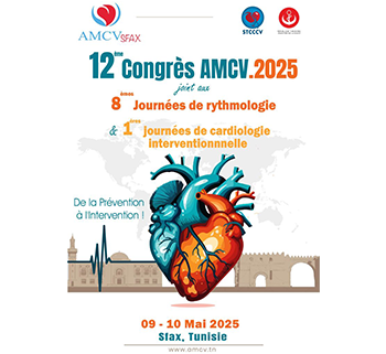 12ème Congrès AMCV 2025 Joint Joint aux 8ème Journées de rythmologie & 1er journées de cardiologie interventionnelle